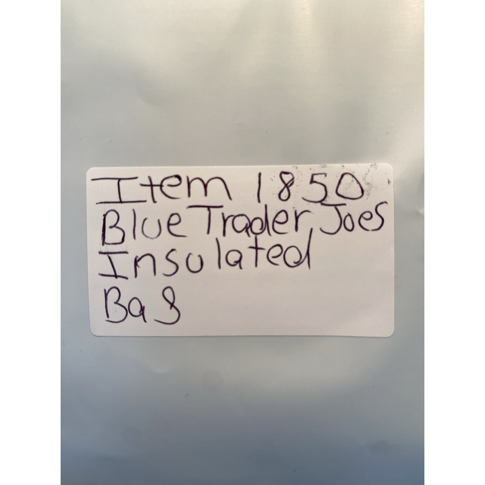 Trader Joes Mini Insulated Bag Blue Limited Edition Palm Tree Volkswagen Hippie - Picture 9 of 10